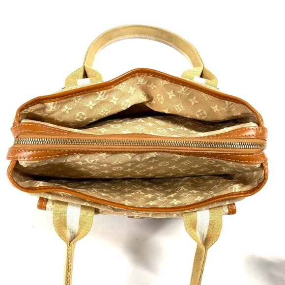 LOUIS VUITTON M92505 sack marie kate Hand Bag Monogram Mini Canvas Beige - Picture 8 of 14